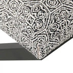 Porch & Den Boucher Modern Metal X-base Square Ottoman
