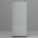 78.7 Combo Buffet Bookcase Storage Cabinet Glass Bookshelf Display