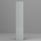 78.7 Combo Buffet Bookcase Storage Cabinet Glass Bookshelf Display