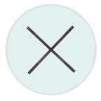Allard X-base Round Glass Dining Table (Table Only)