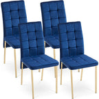 Howtai Upholstered Velvet Dining Chair High Back