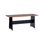 Middlecreek Wood Farmhouse Breakfast Nook Dining Set