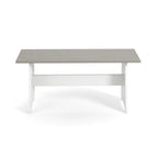 Middlecreek Wood Farmhouse Breakfast Nook Dining Set