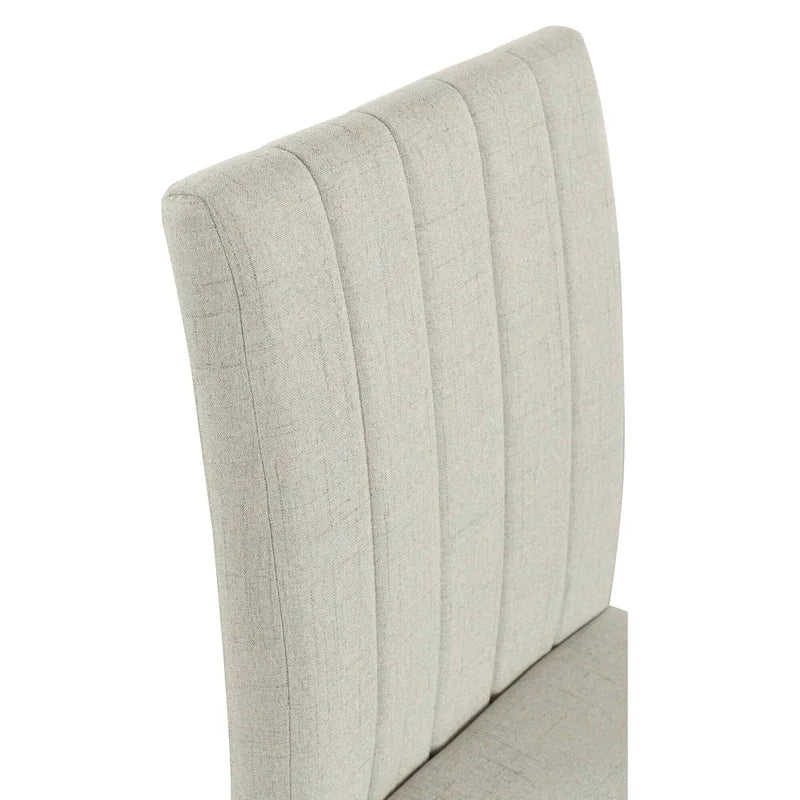 510 Design Everly Upholstered Channel-back Dining Chair Set of 2