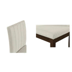 510 Design Everly Upholstered Channel-back Dining Chair Set of 2