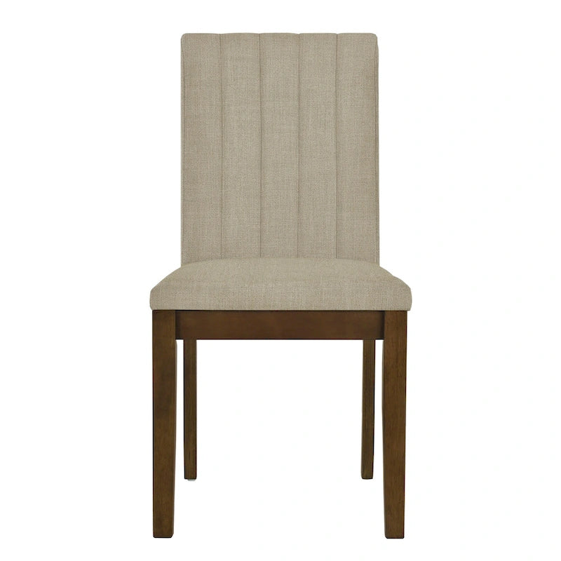 510 Design Everly Upholstered Channel-back Dining Chair Set of 2
