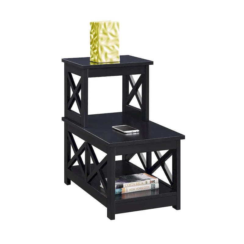 Convenience Concepts Oxford 2 Step Chairside End Table