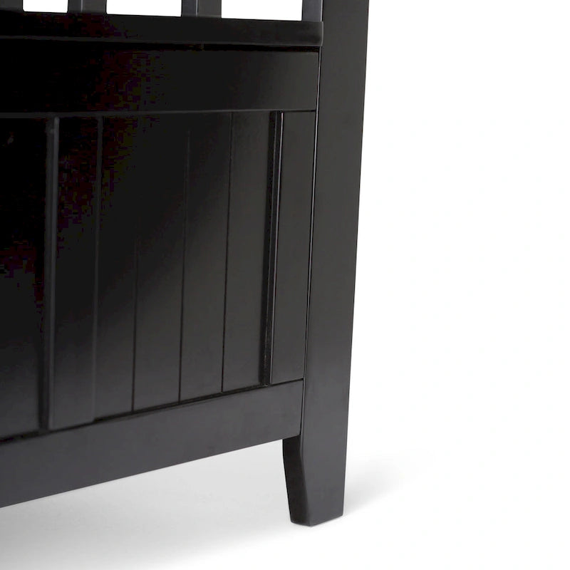 WYNDENHALL Normandy Solid Wood 48-inch Entryway Storage Bench