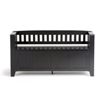 WYNDENHALL Normandy Solid Wood 48-inch Entryway Storage Bench