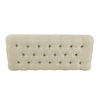 HomePop Classic Tufted top Upholstered Bench