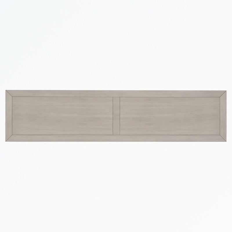 Console Table with Storage Drawers and Bottom Shelf