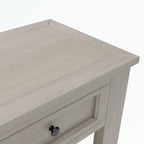 Console Table with Storage Drawers and Bottom Shelf