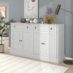 Kitchen Sideboard Storage Buffet Cabinet with 2 Drawers and 4 Doors