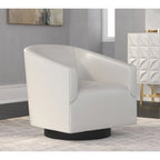 Gilbert Wood Base Swivel Chair by Greyson Living