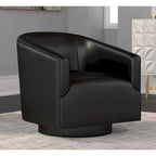 Gilbert Wood Base Swivel Chair by Greyson Living