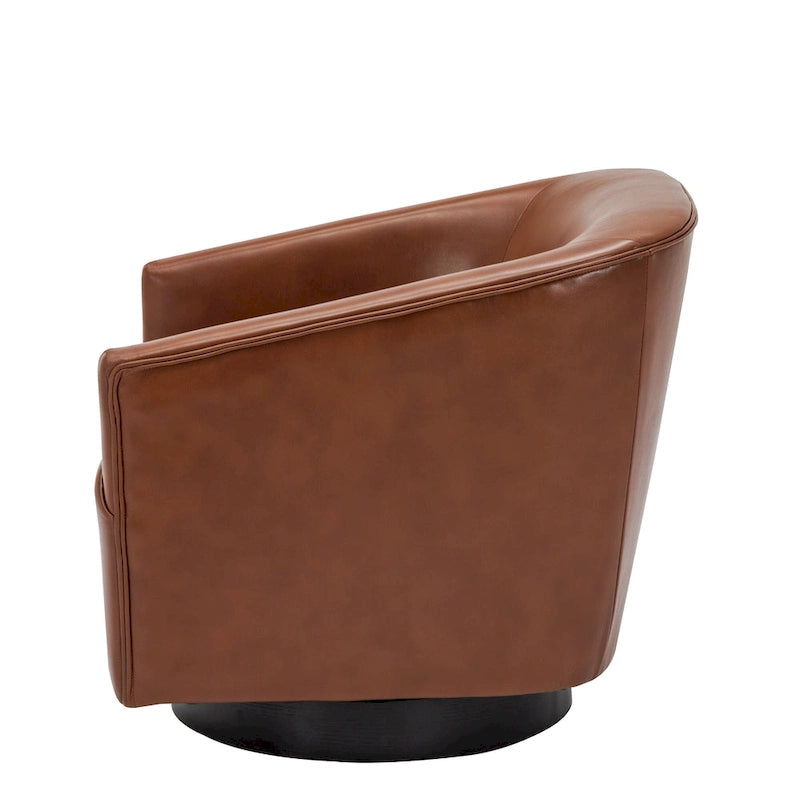 Gilbert Wood Base Swivel Chair by Greyson Living