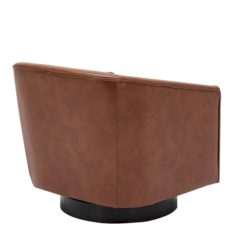 Gilbert Wood Base Swivel Chair by Greyson Living