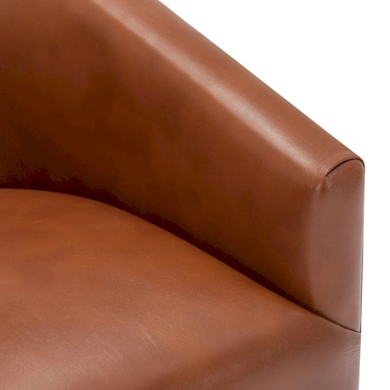 Gilbert Wood Base Swivel Chair by Greyson Living