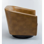Gilbert Wood Base Swivel Chair by Greyson Living