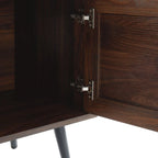 Mid-Century Modern TV Stand For TVs Up To 70 Entertainment Center Media Console - 20.5 H X 59 W X 15.5 D