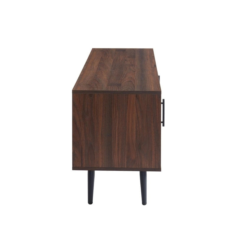 Mid-Century Modern TV Stand For TVs Up To 70 Entertainment Center Media Console - 20.5 H X 59 W X 15.5 D