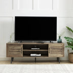 Mid-Century Modern TV Stand For TVs Up To 70 Entertainment Center Media Console - 20.5 H X 59 W X 15.5 D