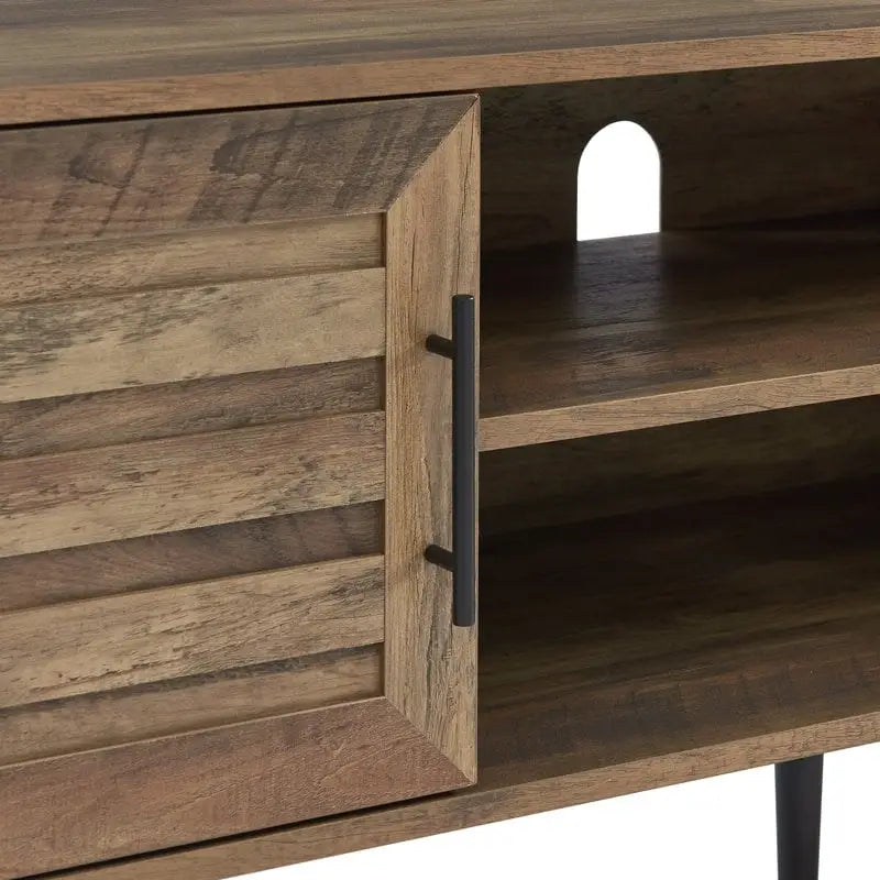 Mid-Century Modern TV Stand For TVs Up To 70 Entertainment Center Media Console - 20.5 H X 59 W X 15.5 D