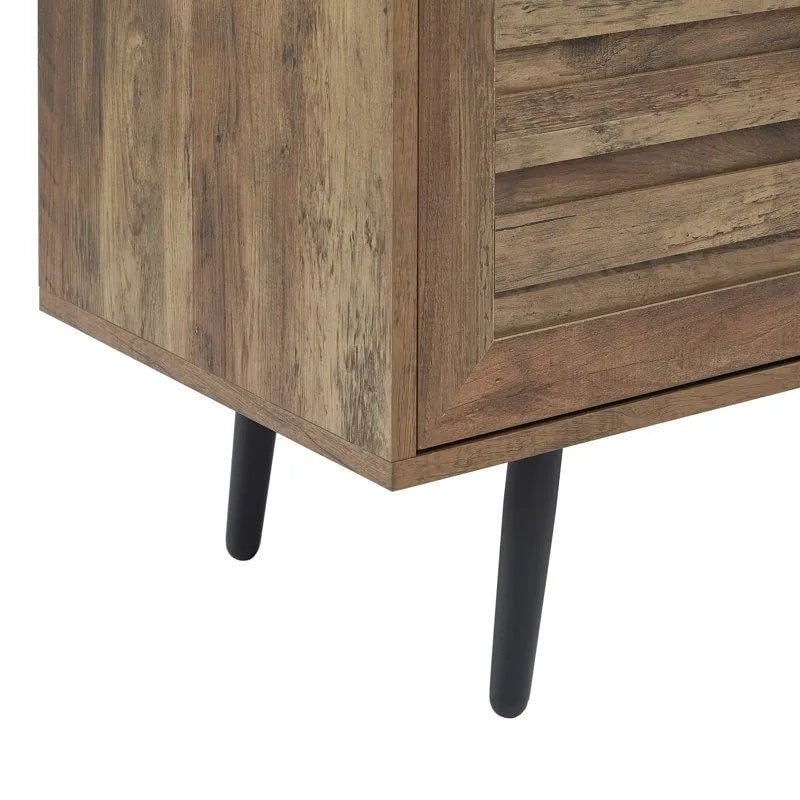 Mid-Century Modern TV Stand For TVs Up To 70 Entertainment Center Media Console - 20.5 H X 59 W X 15.5 D