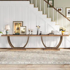 Console Entryway Table Farmhouse, 63 Inches Sofa Table for Entryway