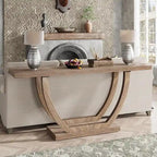 Console Entryway Table Farmhouse, 63 Inches Sofa Table for Entryway