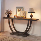 Console Entryway Table Farmhouse, 63 Inches Sofa Table for Entryway