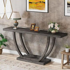 Console Entryway Table Farmhouse, 63 Inches Sofa Table for Entryway