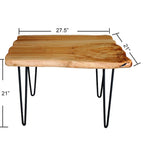 Cedar Roots Live Edge Coffee Table