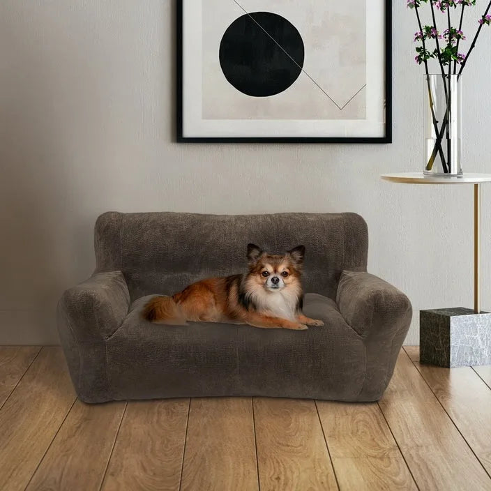 MCombo Pet Couch Sofa Bed Dog Bed for Small Medium Dogs, Fabric 0374