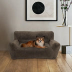 MCombo Pet Couch Sofa Bed Dog Bed for Small Medium Dogs, Fabric 0374