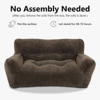 MCombo Pet Couch Sofa Bed Dog Bed for Small Medium Dogs, Fabric 0374