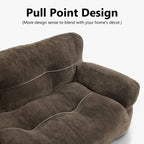 MCombo Pet Couch Sofa Bed Dog Bed for Small Medium Dogs, Fabric 0374