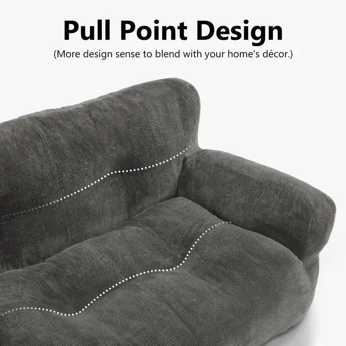 MCombo Pet Couch Sofa Bed Dog Bed for Small Medium Dogs, Fabric 0374