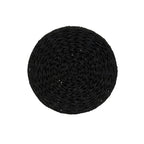 Household Essentials Handwoven Barrel Wicker Storage Basket Side Table - 17.0L x 17.0W x 19.0H