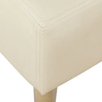 HomePop Tufted Coffee Table Ottoman - Full Leather