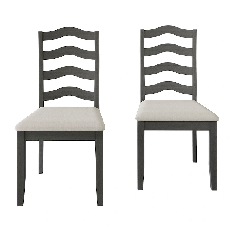 CraftPorch Sophistique Wooden Dining Chairs (Set of 2) - N/A