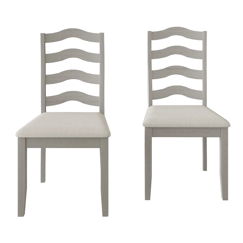 CraftPorch Sophistique Wooden Dining Chairs (Set of 2) - N/A