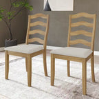 CraftPorch Sophistique Wooden Dining Chairs (Set of 2) - N/A