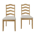 CraftPorch Sophistique Wooden Dining Chairs (Set of 2) - N/A