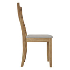 CraftPorch Sophistique Wooden Dining Chairs (Set of 2) - N/A