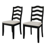 CraftPorch Sophistique Wooden Dining Chairs (Set of 2) - N/A