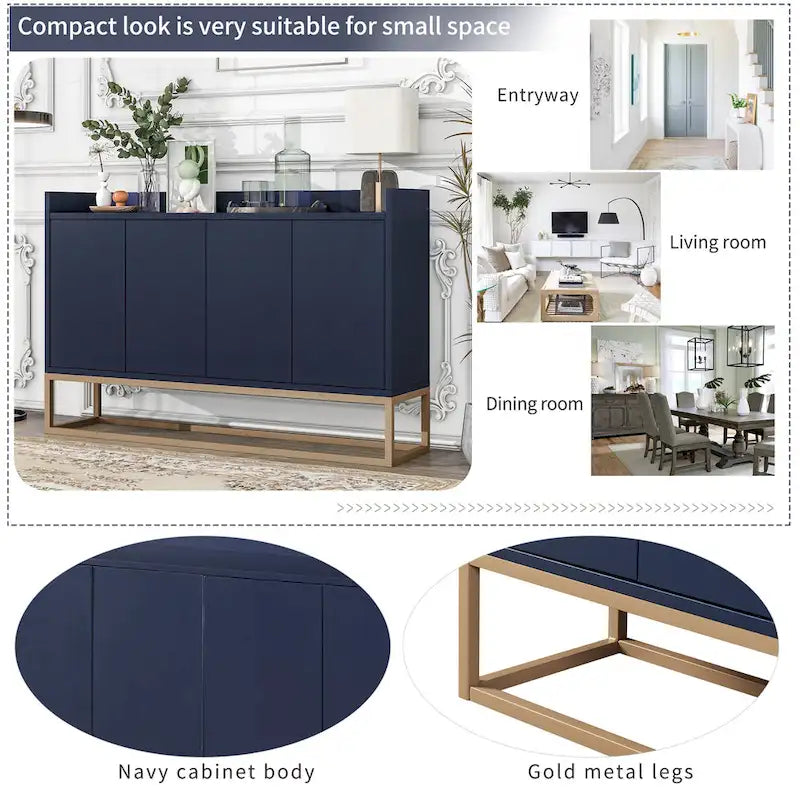 Sideboard Elegant Buffet Cabinet for Dining Room,Entryway