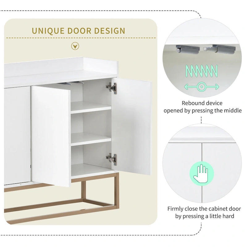 Sideboard Elegant Buffet Cabinet for Dining Room,Entryway