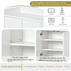 Sideboard Elegant Buffet Cabinet for Dining Room,Entryway