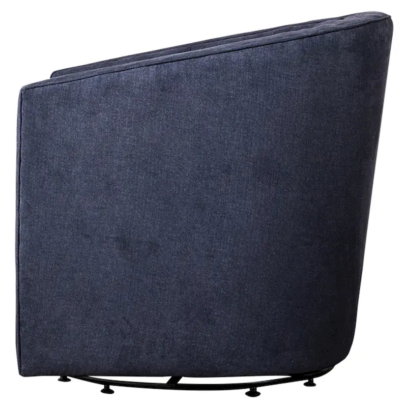 Walsh Fabric Swivel Barrel Chair